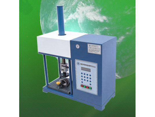 Steel header compression testing machine